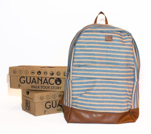MOCHILA DE LONA CON PORTA NOTEBOOK
