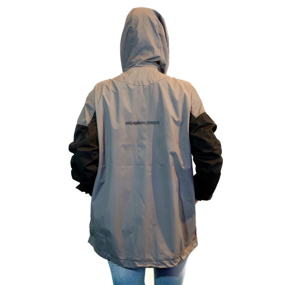 ANORAK NEGRO Y GRIS - Imagen 2