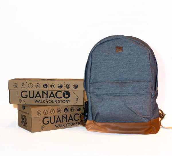 MOCHILA  DE LONA CON PORTA NOTEBOOK