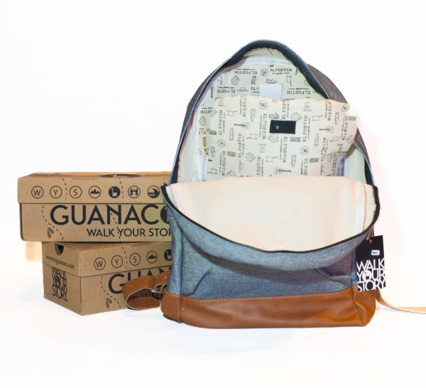 MOCHILA  DE LONA CON PORTA NOTEBOOK - Imagen 2
